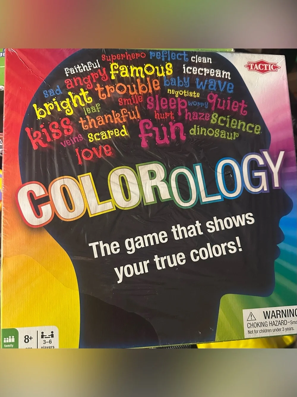🌈 Colorology Board Game by Tactic — New/Sealed 🌈